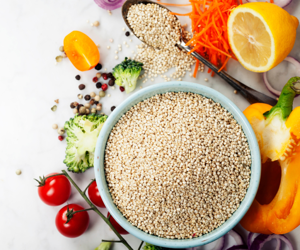 foto de quinoa para representar como preparar a quinoa